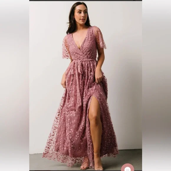 Marseille Embossed Maxi Dress - Picture 5 of 8